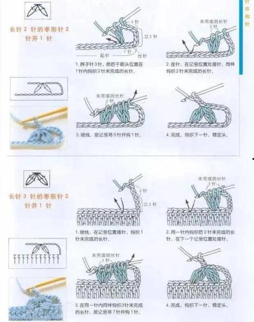 零基础学钩针视频教程,跟随钩针教程轻松掌握编织技巧